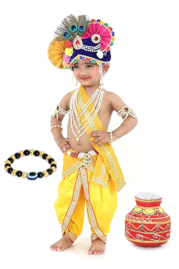 Raj_Fancy_Dresses_Krishna_Dress_For_Kids_Baby_Krishna_Dress_For_Janmashtami_With_Krishna_Mukut_Peacock_Feather_Flute_Embroidered_Krishna_Costume_For_Girl_Boy_3_Months_8_Years
