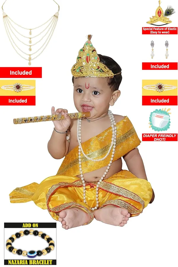 Raj_Fancy_Dresses_Krishna_Dress_For_Kids_Baby_Krishna_Dress_For_Janmashtami_With_Krishna_Mukut_Peacock_Feather_Flute_Embroidered_Krishna_Costume_For_Girl_Boy_3_Months_8_Years