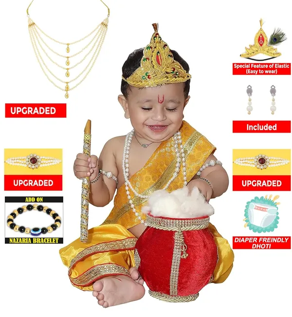 Raj_Fancy_Dresses_Krishna_Dress_For_Kids_Baby_Krishna_Dress_For_Janmashtami_With_Krishna_Mukut_Peacock_Feather_Flute_Embroidered_Krishna_Costume_For_Girl_Boy_3_Months_8_Years