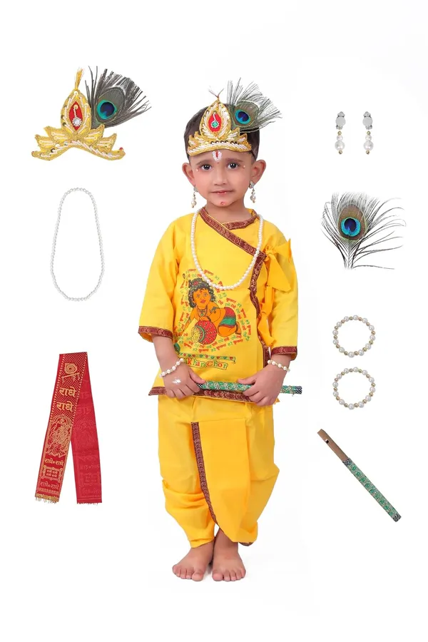 Raj_Fancy_Dresses_Radha_And_Krishna_Brocade_Fabric_Janmashtami_Mythological_Character_Costume