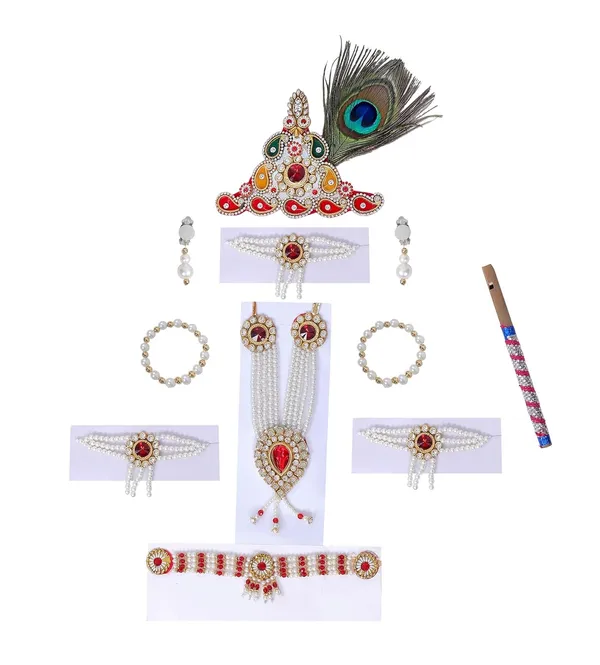 Raj_Fancy_Dresses_Krishna_Dress_For_Kids_Baby_Krishna_Dress_For_Janmashtami_With_Krishna_Mukut_Peacock_Feather_Flute_Embroidered_Krishna_Costume_For_Girl_Boy_3_Months_8_Years