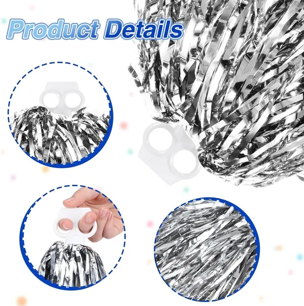 Raj_Costume_Pom_Poms_Cheerleading_Use_For_Kids_Dance_Party_Celebrations_Sport_Events_Party_Decor_Room_Decor_Etc_Silver_Pack_Of_10