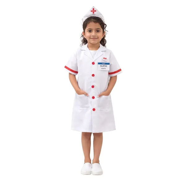 Raj_Costume_Nurse_Dress_For_Girls_Fancy_Dress_Costume_With_Cap_Kids_White_Nurse_Dress_For_School_Function_Role_Play_Costume_For_Girls_Birthday_Party_Annual_Day