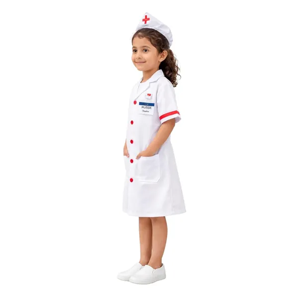 Raj_Costume_Nurse_Dress_For_Girls_Fancy_Dress_Costume_With_Cap_Kids_White_Nurse_Dress_For_School_Function_Role_Play_Costume_For_Girls_Birthday_Party_Annual_Day