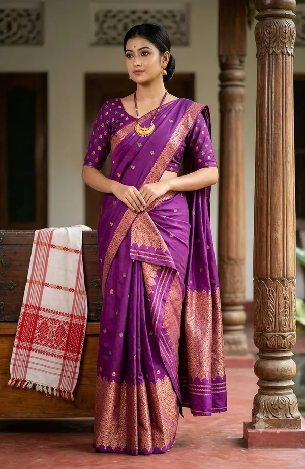 SEMI_PAAT_JURA_ASSAMESE_MEKHELA_CHADOR_SET