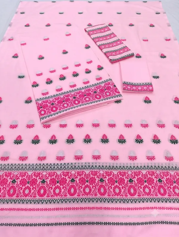 Mercerised_Cotton_Mekhela_Sador_Jura_ASSAMESE_MEKHELA_CHADOR_SET