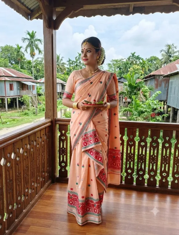 Mercerised_Cotton_Mekhela_Sador_Jura_ASSAMESE_MEKHELA_CHADOR_SET