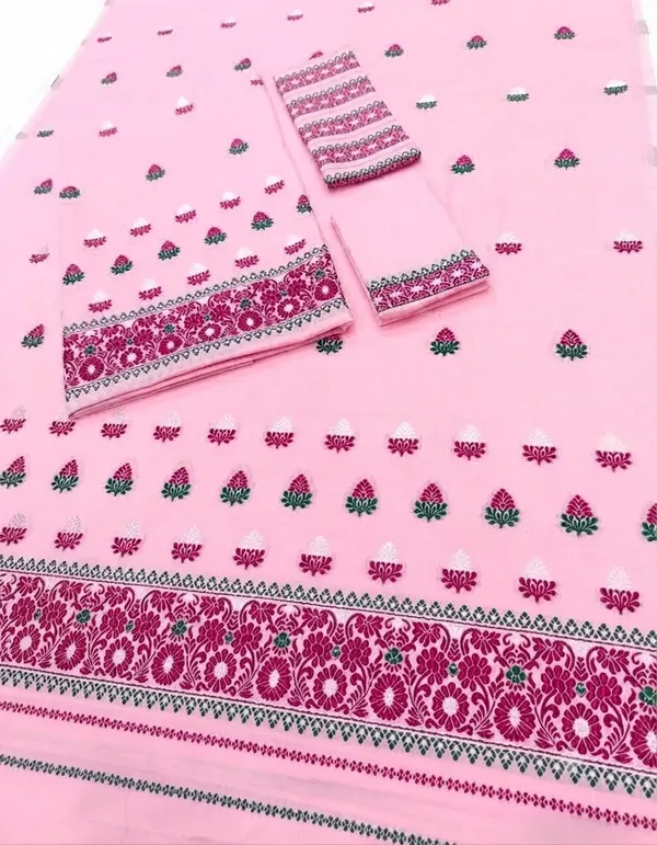 Mercerised_Cotton_Mekhela_Sador_Jura_ASSAMESE_MEKHELA_CHADOR_SET