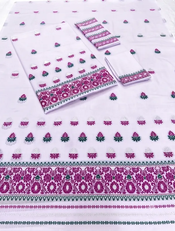 Mercerised_Cotton_Mekhela_Sador_Jura_ASSAMESE_MEKHELA_CHADOR_SET