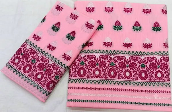 Mercerised_Cotton_Mekhela_Sador_Jura_ASSAMESE_MEKHELA_CHADOR_SET
