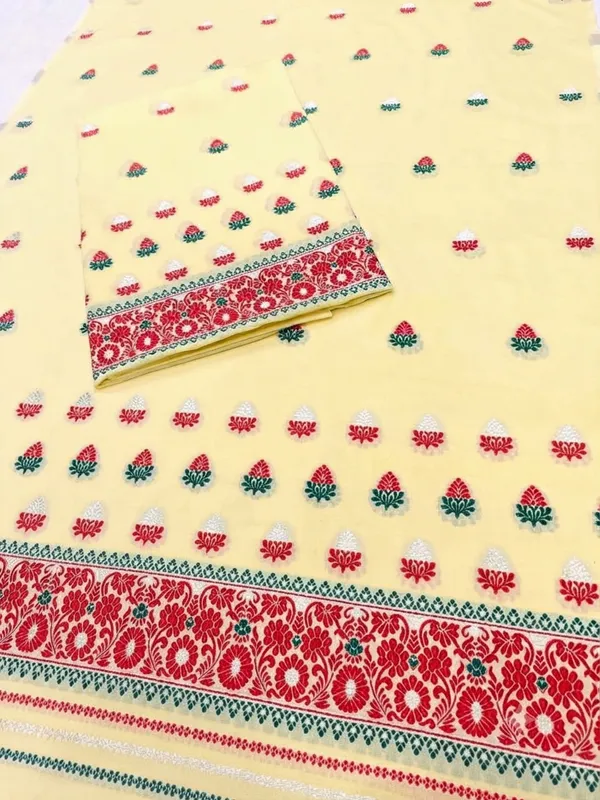 Mercerised_Cotton_Mekhela_Sador_Jura_ASSAMESE_MEKHELA_CHADOR_SET