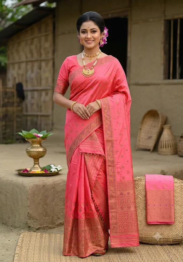 SEMI_PAAT_JURA_ASSAMESE_MEKHELA_CHADOR_SET