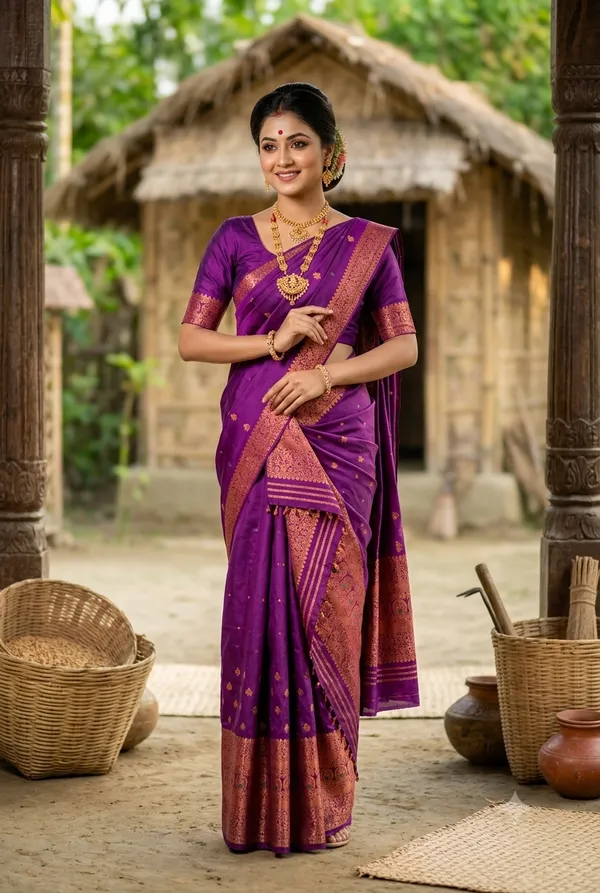 SEMI_PAAT_JURA_ASSAMESE_MEKHELA_CHADOR_SET