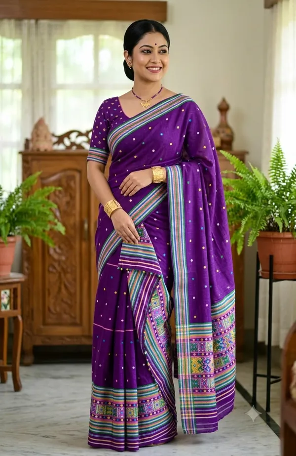 Padmini_buwa_cotton_jura_gero_buwa_handloom_design_jura_Assamese_mekhela_sador_set