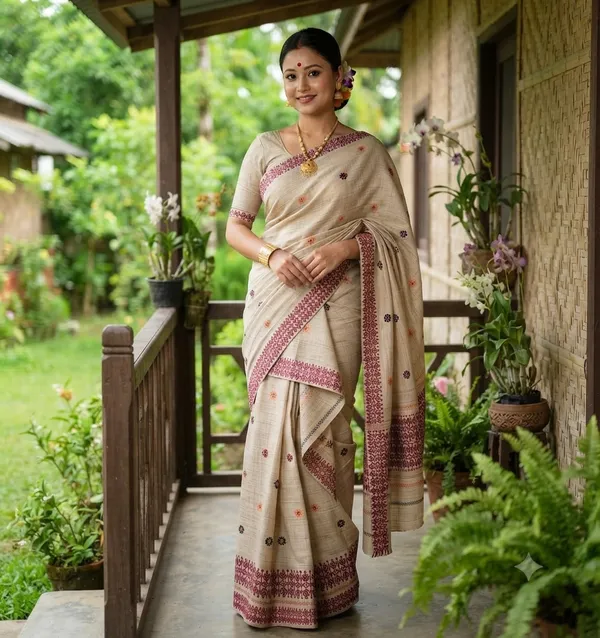Women_Cotton_Assamese_Mekhela_Chador_Set_Traditional_Cotton_Cultural_Wear_Outfit
