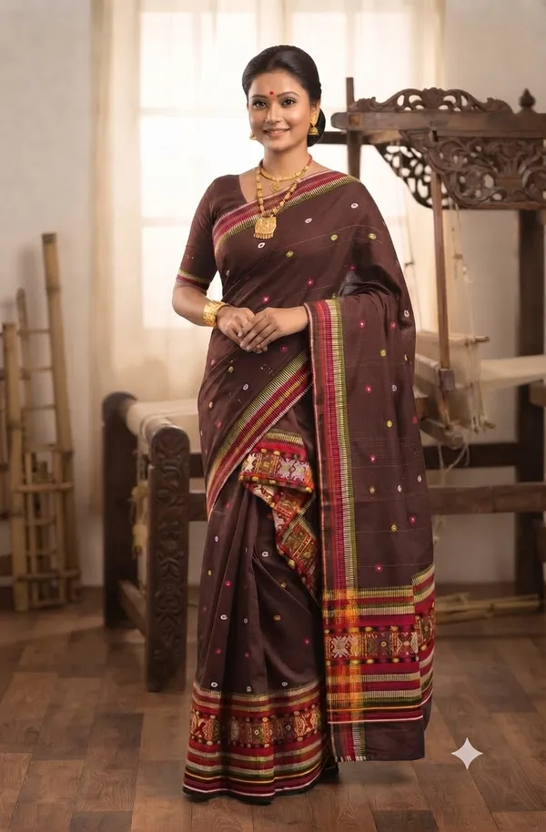 Padmini_buwa_cotton_jura_gero_buwa_handloom_design_jura_Assamese_mekhela_sador_set