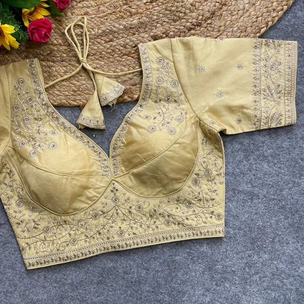 Golden_Embroidered_Blouse_With_Sequin_Work