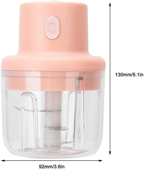 USB_Rechargeable_Mini_Food_Chopper_And_Garlic_Mincer_Portable