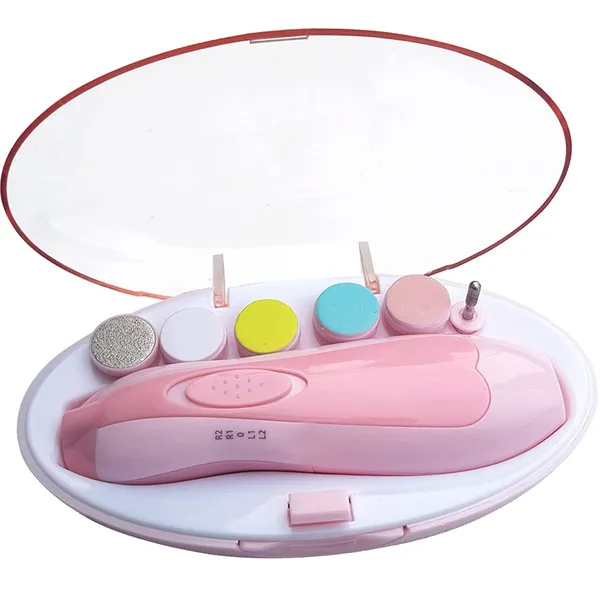 White_And_Pink_Soft_Plastic_Premium_Baby_Nail_Trimmer_For_Babies