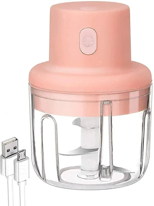USB_Rechargeable_Mini_Food_Chopper_And_Garlic_Mincer_Portable