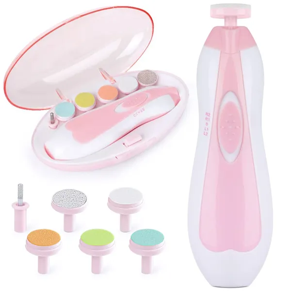 White_And_Pink_Soft_Plastic_Premium_Baby_Nail_Trimmer_For_Babies
