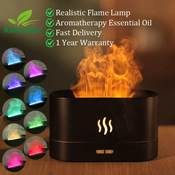 Fire_Flame_Aromatherapy_Humidifier_180ml_LED_Diffuser