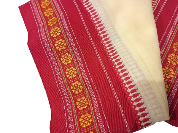 Braj_Paridhaan_Fabrics_Poly_Silk_Dhoti_Traditional_West_Bangal_Style_Indian_Dhoti_4.5_Meter_For_Men_Ethnic_Wear_For_Pooja_Wedding_Festival_Cream_Beige