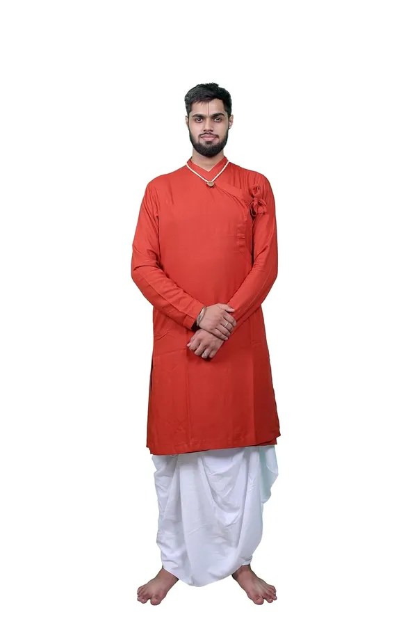 Classic_Cotton_Bagalbandhi_Red_Ochre