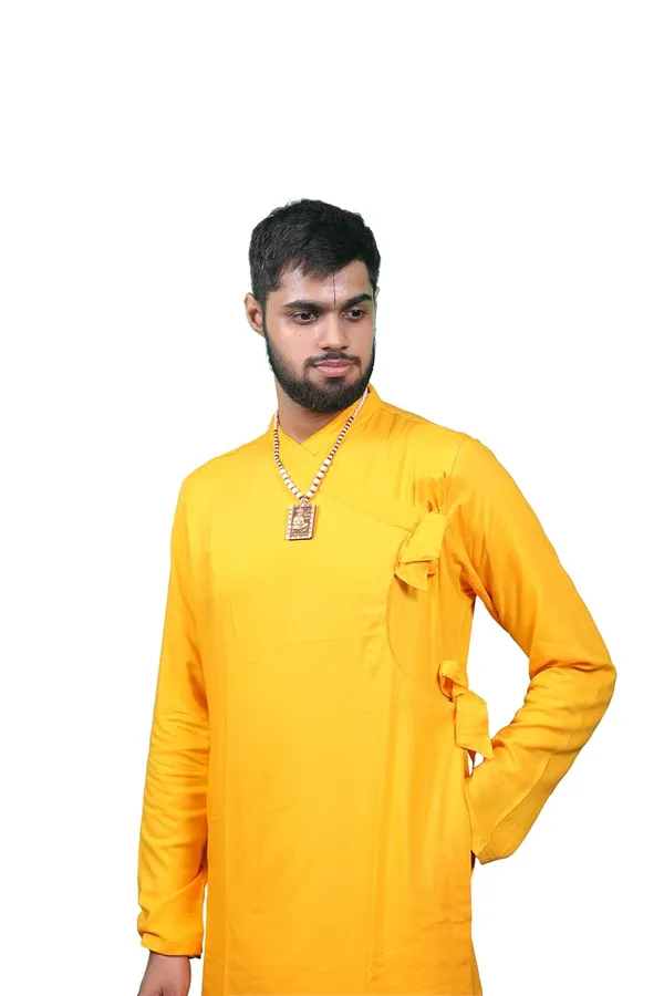 Heritage_Pure_Cotton_Mens_Bagalbandhi_Kurta_Mango