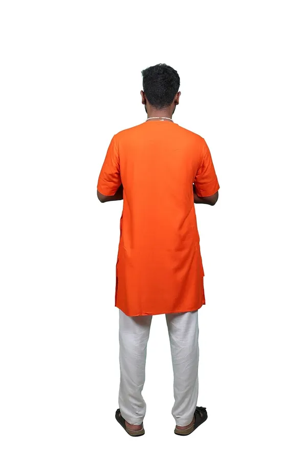 Bhagalpuri_Devotee_Kurta_Orange
