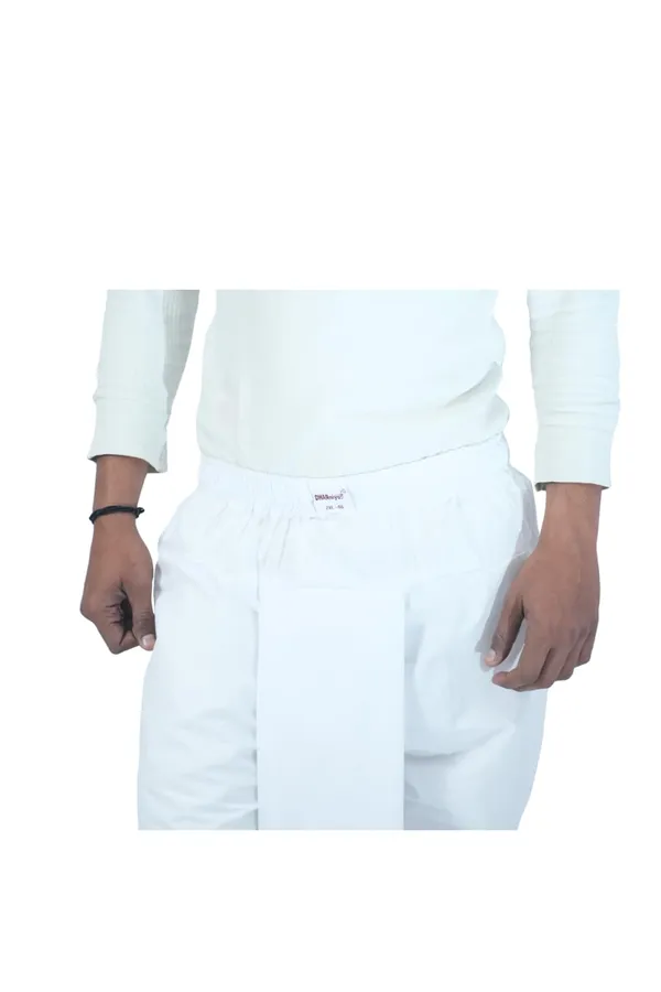 Men_Cotton_Ready_Dhoti_With_Elastic_Waistband_Comfortable_Daily_Wear_Traditional_Dhoti_Easy_Wear_No_Tie_Ready_For_Puja_Temple_Home_Use