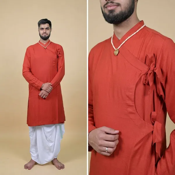 Classic_Cotton_Bagalbandhi_Red_Ochre