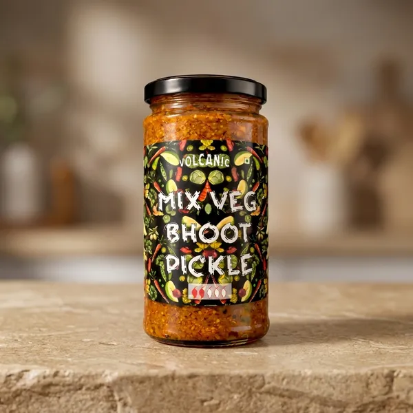 Pack_Of_2_Volcanic_Mix_Veg_Bhoot_Pickle_Hot_And_Spicy_Mixed_Vegetable_Pickle_And_Volcanic_Lemon_Bhoot_Pickle_Made_with_Bhoot_Jolokia_Chilli_