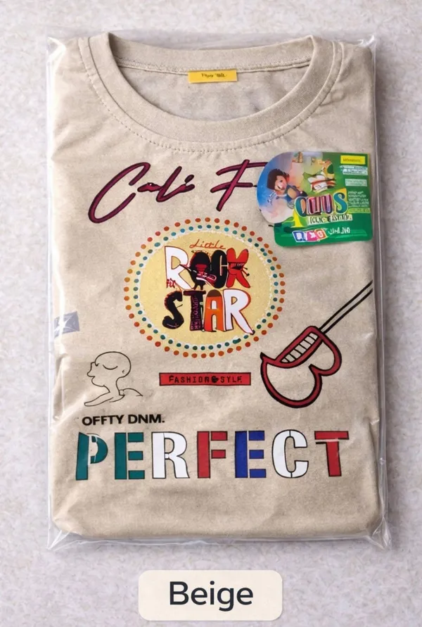 Urban_Fit_Kids_Cotton_T_Shirt_Shorts_Combo_Set_Soft_Comfortable_Summer_Wear_Beige