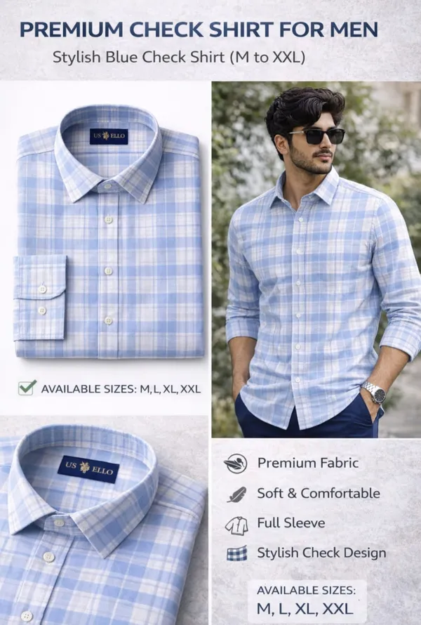 Premium_Check_Shirt_Combo_For_Men_Full_Sleeve_Casual_Shirts_Stylish_Check_Shirt_Light_Blue