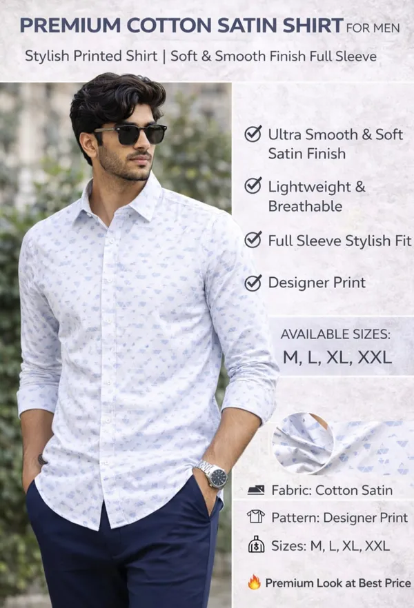 Premium_Partywear_Cotton_Satin_Shirt_For_Mentylish_Printed_Shirt_Soft_Smooth_Finish_White