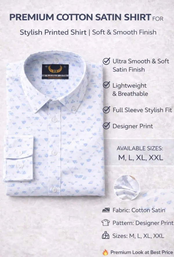 Premium_Partywear_Cotton_Satin_Shirt_For_Mentylish_Printed_Shirt_Soft_Smooth_Finish_White