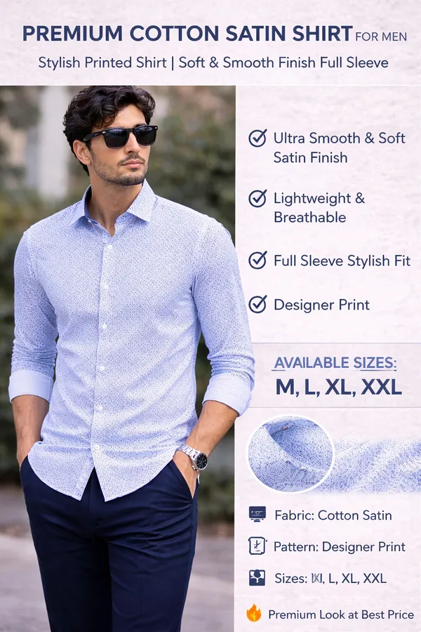 Premium_Partywear_Cotton_Satin_Shirt_For_Mentylish_Printed_Shirt_Soft_Smooth_Finish_Sky_Blue