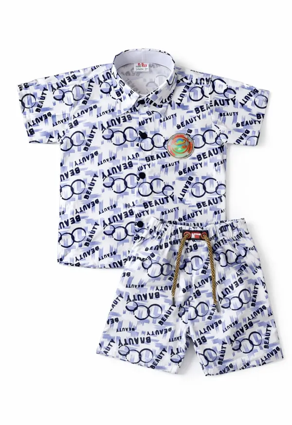 Kids_Stylish_Printed_Shirt_Shorts_Co_Ord_Set_Premium_Cotton_Casual_Wear_For_Boys_Summer_Outfit_2_6_Years_Blue_White