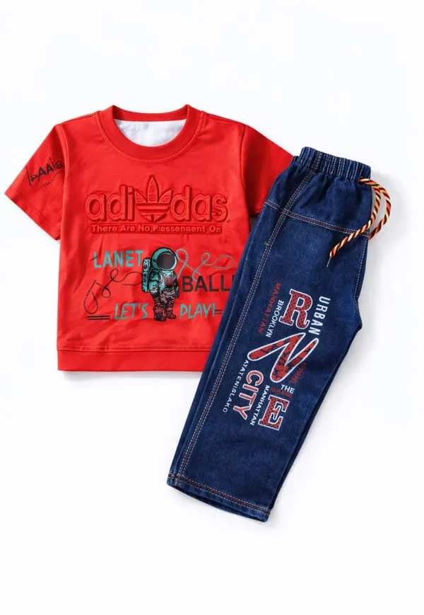 Kids_Stylish_Printed_T_Shirt_Soft_Cotton_Boys_Casual_Wear_Trendy_Summer_T_Shirt_Black_Red_Sky_Blue_Red