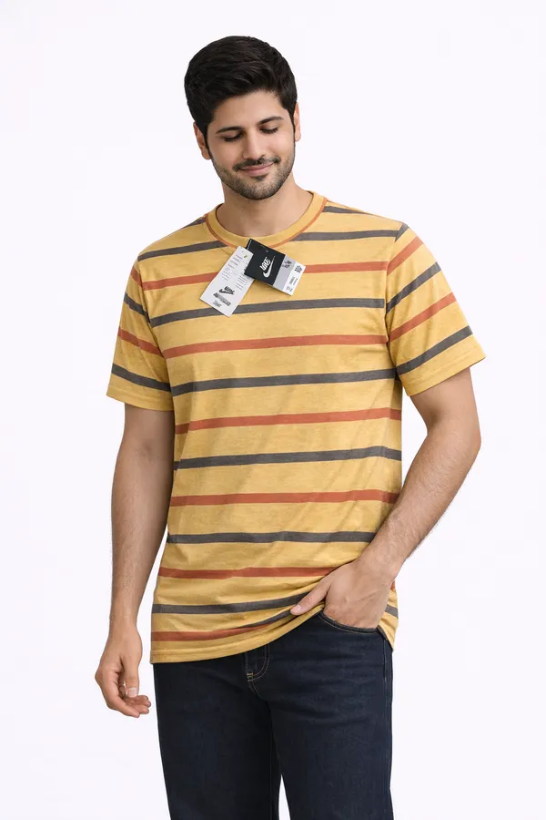 Men_Striped_T_Shirt_Premium_Cotton_Casual_T_Shirt_Regular_Fit_Yellow