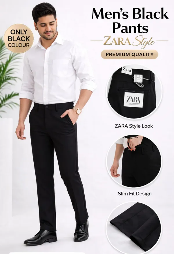 Men_Formal_Pants_White_Black_Premium_Slim_Fit_Trousers_28_34_Zara_Style_White