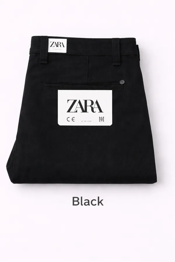 Stylish_Men_Cotton_Pants_Slim_Fit_Casual_Formal_Wear_28_36_Sizes_Black