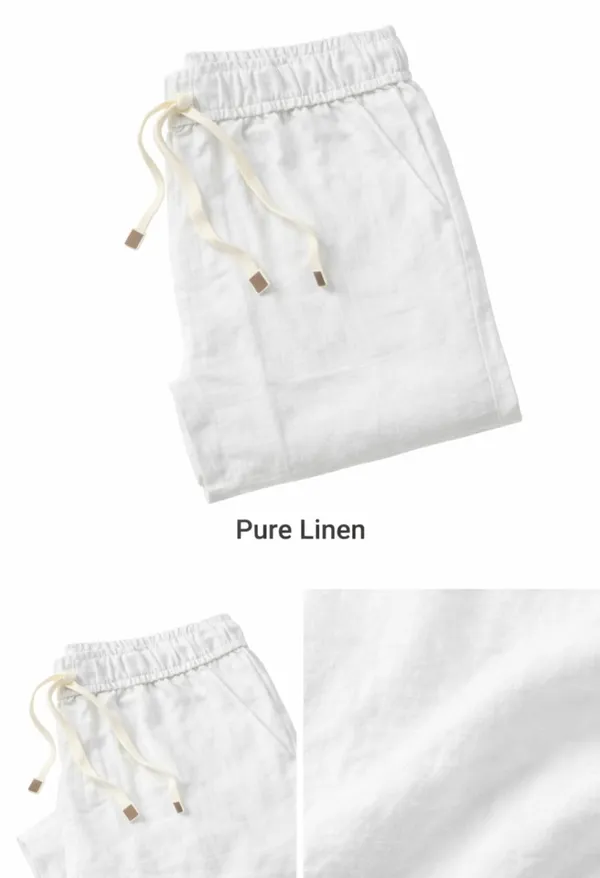 Men_Pure_Linen_Pyjama_Premium_White_Linen_Lounge_Pants_For_Men_Comfortable_Summer_Wear_Drawstring_Pajama_White