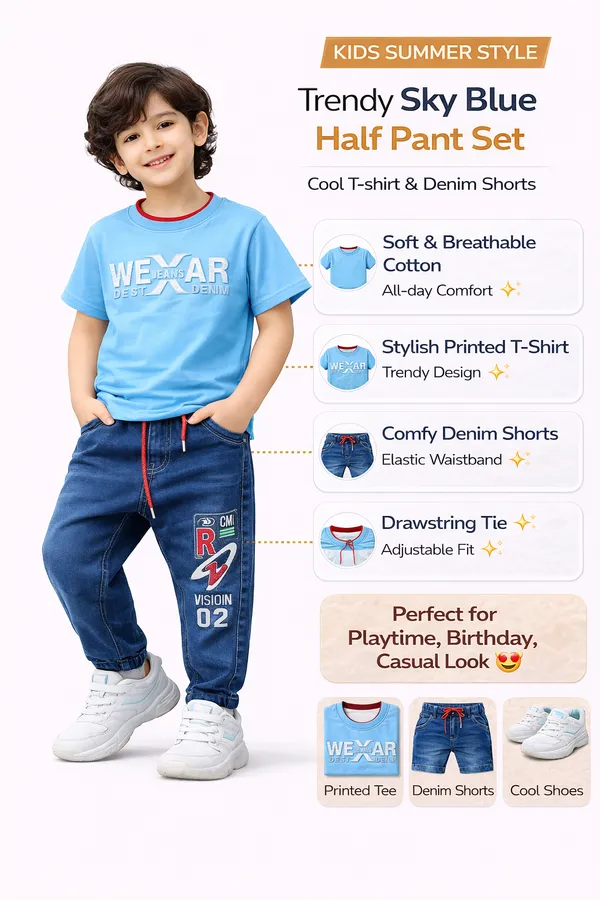 Kids_Printed_Cotton_T_Shirt_Stylish_Boys_Casual_Wear_Trendy_T_Shirt_6_Colours_Available_Sky_Blue