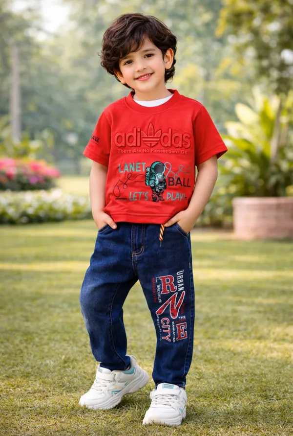 Kids_Stylish_Printed_T_Shirt_Soft_Cotton_Boys_Casual_Wear_Trendy_Summer_T_Shirt_Black_Red_Sky_Blue_Red