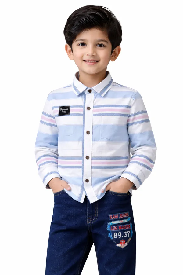 Kids_Stylish_Striped_Shirt_Denim_Pant_Set_Boys_Combo_Outfit_Size_20_40