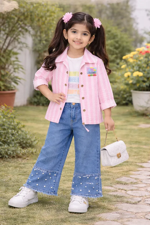 Kids_Stylish_Striped_Jacket_Set_With_Inner_Tee_Size_32_34_Premium_Quality_Cotton_Pink_Mint_Green_Peach_Pink