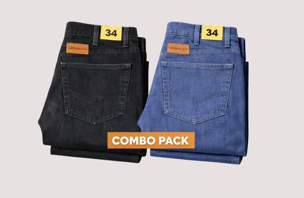 Men_Premium_Lycra_Denim_Jeans_Combo_Pack_Of_2_Loose_Fit_Stretchable_Casual_Jeans_For_Men_Black_Blue_Size_34_36