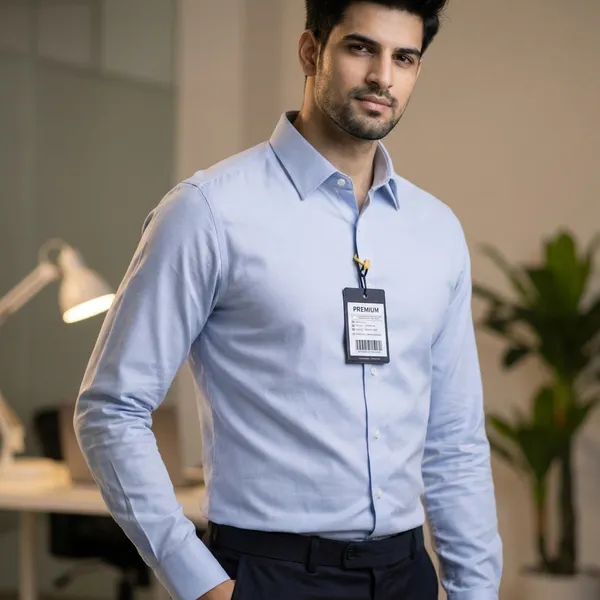 Men_Premium_Cotton_Shirt_Slim_Fit_Formal_Shirt_Office_Casual_Wear_Sky_Blue